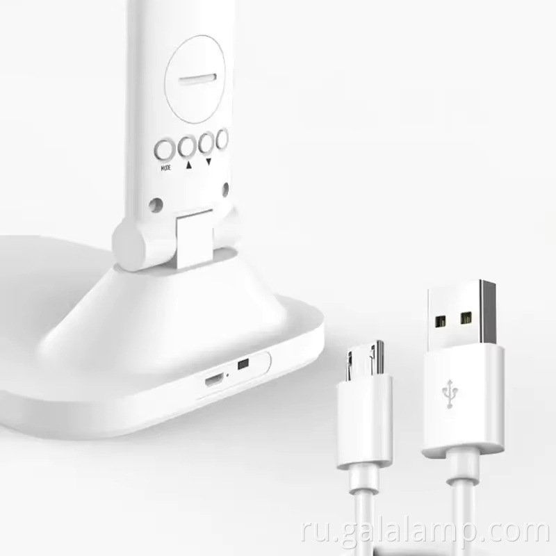 складная светодиодная настольная лампа с быстрой зарядкой foldable-design-led-desk-lamp-fast-charge